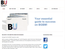 Tablet Screenshot of bibm.bournemouth.ac.uk