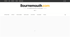 Desktop Screenshot of bournemouth.com